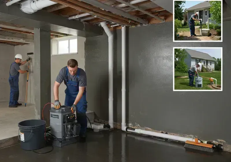 Basement Waterproofing and Flood Prevention process in Franklin Park, IL